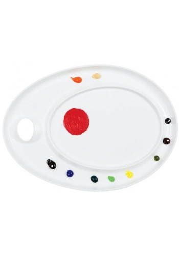 Mijello Boya Tutmayan Palet Ellipse XL Peel-Off 43x31 cm.