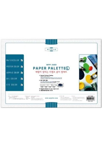 Mijello Kağıt Palet 385x265 mm. 20 Yaprak