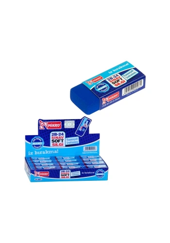 MİKRO 2B-24SS SOFT SINAV SİLGİSİ 24 LÜ