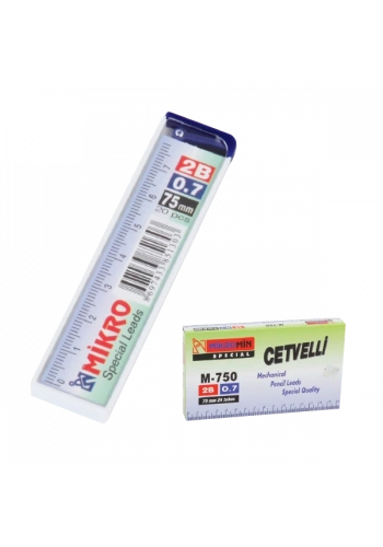Mikro Min Cetvelli 2B 75 MM 0.7 MM M-750