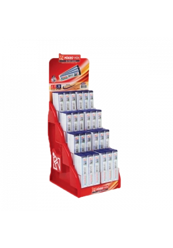 Mikro Min Cetvelli Stand 0.7 MM 2B 288 Lİ M-750