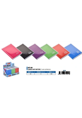 MİKRO NT-211 ÇİZGİLİ NOT DEFTERİ