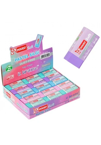 Mikro Silgi Soft Pastel 2B-30P
