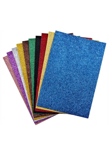 Mikro Simli Eva 35x50 cm. 10 Renk