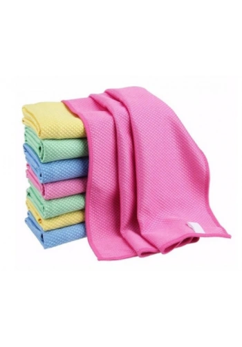 Mikrofiber Bez Baklava Desen 50x70 cm ( 20 Adet )