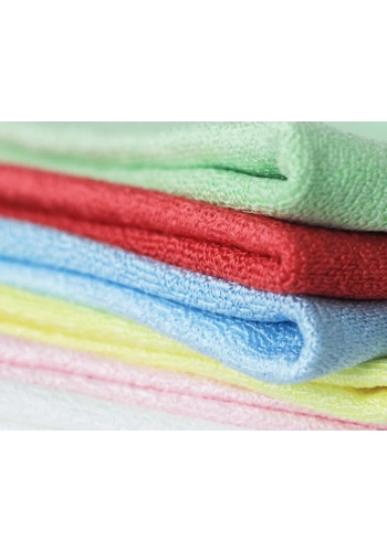 Mikrofiber Bez Parlak Doku 50x70 cm ( 20 Adet )