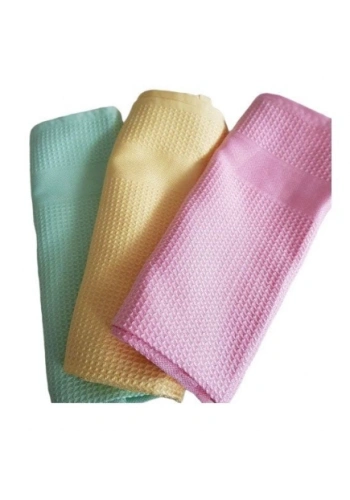 Mikrofiber Dekoratif Cam Temizleme Bezi 42x68 cm ( 20 Adet )