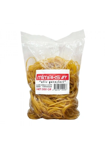 MİMAKS 500 GR AMBALAJ LASTİĞİ AL-500 (ÖZEL FİYAT)