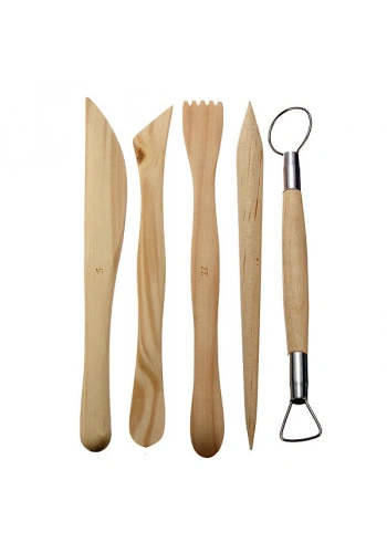 Mini Ebeşuar Modelaj Kil Başlangıç Seti 5 Parça