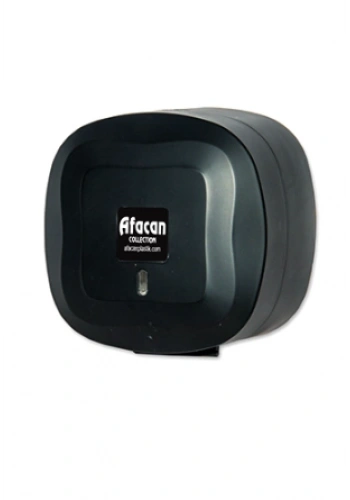 Mini İçten Çekme Tuvalet Kağıdı Aparatı Siyah ( 1 Adet )