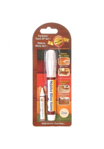 Mobilya Rötuş Kalemi + Ahşap Dolgu Kalemi Meşe