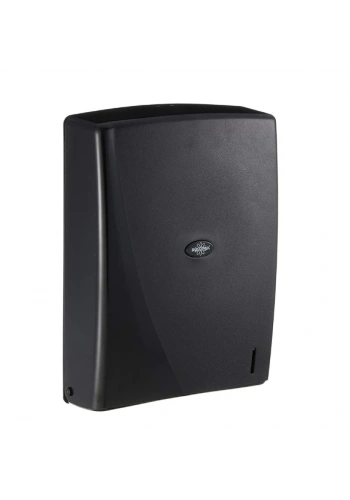 Modern Kağıt Z Havlu Aparatı Siyah 400lü ( 1 Adet )