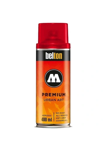 Molotow Belton Premium Sprey Boya 400 ml. 239 Transparent Traffic Red