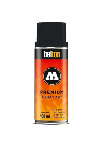 Molotow Belton Premium Sprey Boya 400 ml. 221 Deep Black