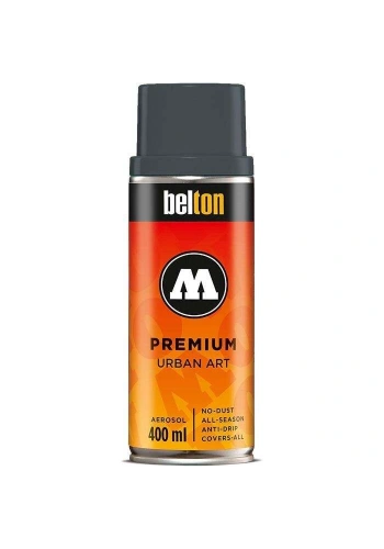 Molotow Belton Premium Sprey Boya 400 ml. 223 Anthracite Grey