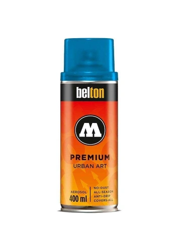 Molotow Belton Premium Sprey Boya 400 ml. 243 Transparent Shock Blue