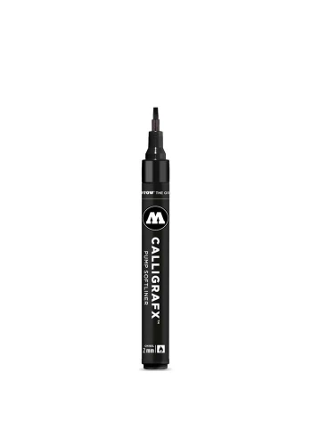 Molotow Calligrafx Softliner Kaligrafi Kalemi 2 mm Black