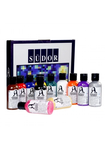 Mona Lisa Kumaş Boya 12x70ml Renk Set