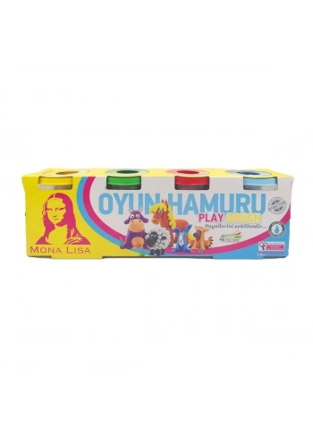 Mona Lisa Play Dough Oyun Hamuru 4 Renk 120gr
