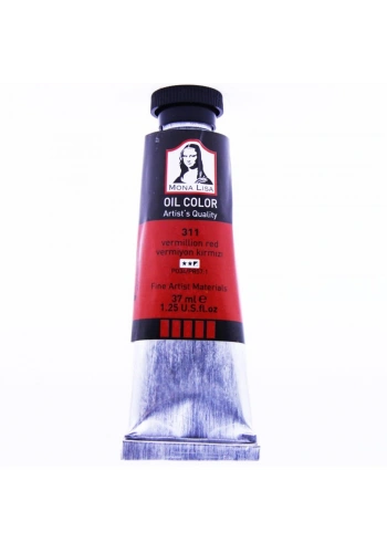 Mona Lisa Yağlı Boya 37 ML Vermiyon Kırmızı 311