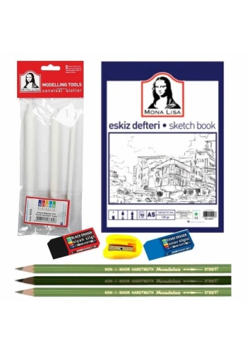 Monalisa Eskiz Seti A5 10 Parça