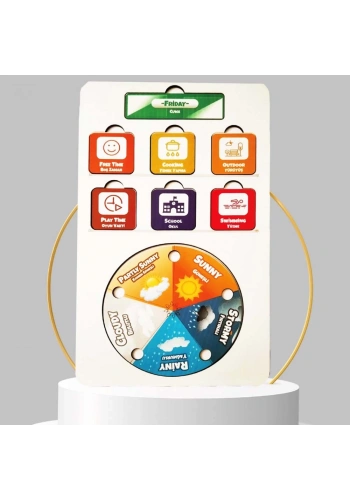 Moon Beavers Günlük Planım Ahşap Eğitici Oyun