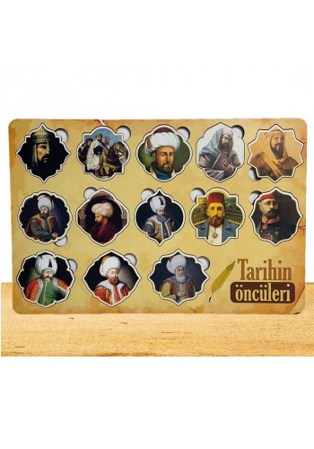 Moon Beavers Tarihin Öncüleri Ahşap Eğitici Oyun