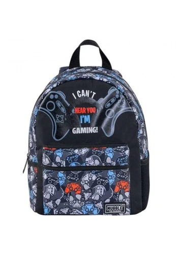 Muggle Anaokul Çantası Game Over Siyah Mu-9406