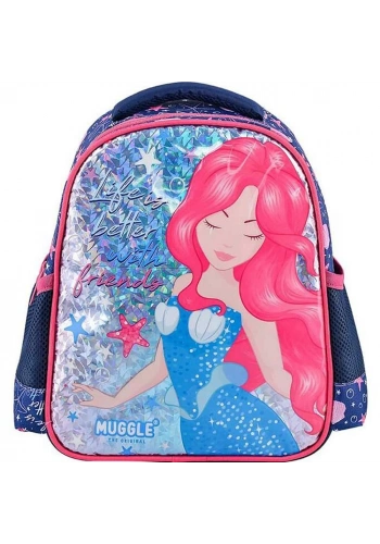 Muggle Anaokul Çantası Marmaid Lacivert Mu-3663