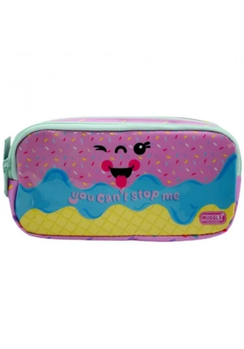 Muggle Kalem Çantası Pink Ice Cream Pembe Mu-8713