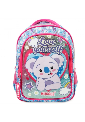 Muggle Okul Çantası Cute Koala Mavi Mu-8744