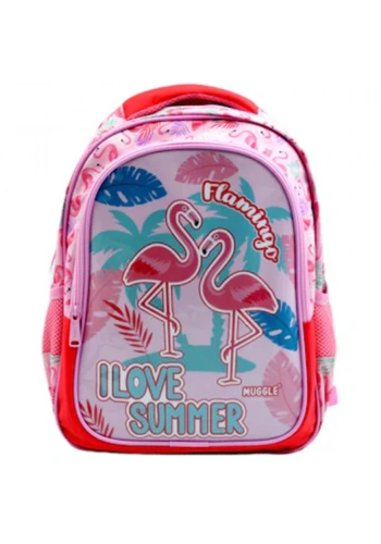 Muggle Okul Çantası Flamingo Rose Mu-7211