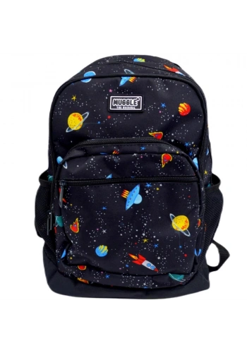Muggle Okul Çantası Ot-Galaxy Siyah Mu-0402