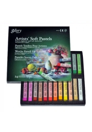 Mungyo Gallery Artists Soft Toz Pastel Boya Seti 24 Renk Tam Boy