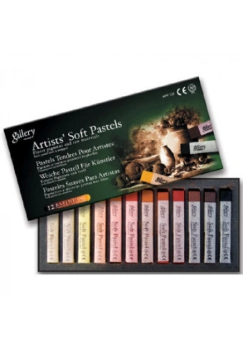 Mungyo Gallery Artists Soft Toz Pastel Boya Seti Earth Tones 12 Renk Toprak Renkler