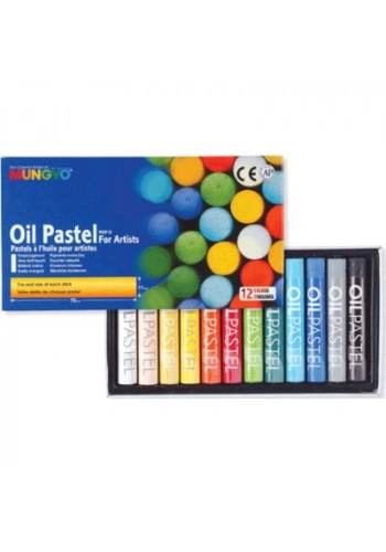 Mungyo Gallery Yağlı Pastel Boya Seti 12 Renk