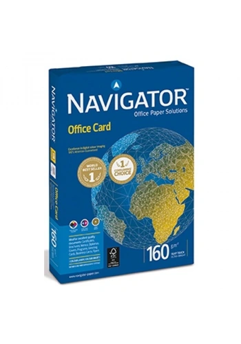 Navigator Gramajlı Fotokopi Kağıdı Office Card 250 Lİ A3 160 GR Beyaz