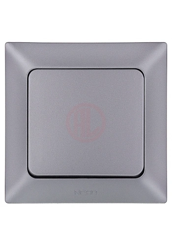 Ne-Ad Aras Metalik Anahtar Grubu / Anahtar Gümüş (Çerçevesiz)