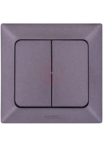 Ne-Ad Aras Metalik Anahtar Grubu / Komitatör Füme (Çerçevesiz)