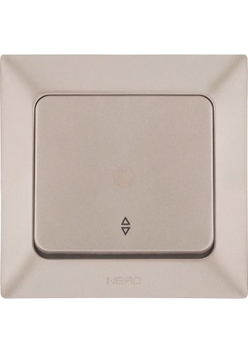 Ne-Ad Aras Metalik Anahtar Grubu / Vavien Metalik Bej (Çerçevesiz)