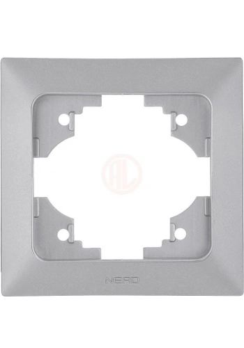 Ne-Ad Aras Metalik Çerçeve Tekli Gümüş