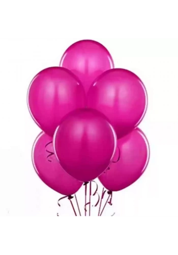 Nedi Balon Düz Renk Fuşya 100 LÜ PM-72099