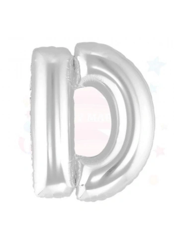 Nedi Balon Folyo 40 Harf Gümüş D 01357