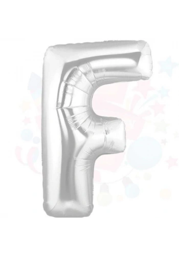 Nedi Balon Folyo 40 Harf Gümüş F 00849