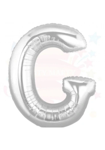 Nedi Balon Folyo 40 Harf Gümüş G 01358
