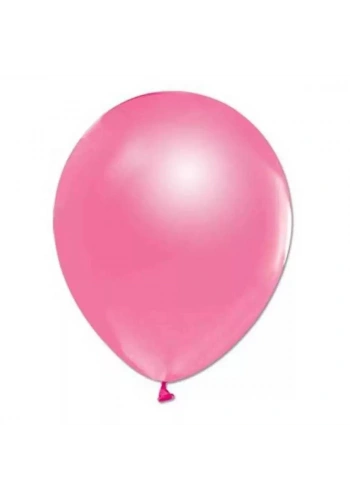 Nedi Balon Metalik Pembe 100 Lü