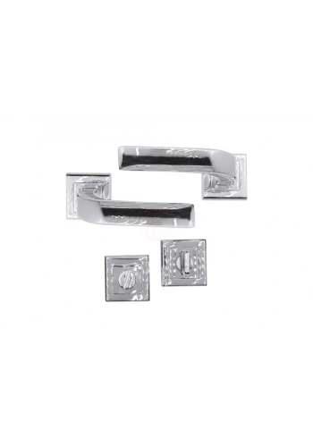 Nobel DİAMOND KROM KARE ROZETLİ WC - 100808229