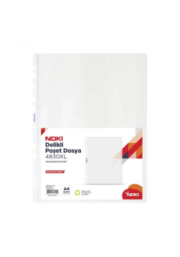 Noki XL Poşet Dosya Kalın 100Lü Paket (4830XL)
