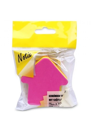 Notix Yapışkanlı Not Kağıdı 4R Ok 200 YP Asmalı N-4R-OK-FP