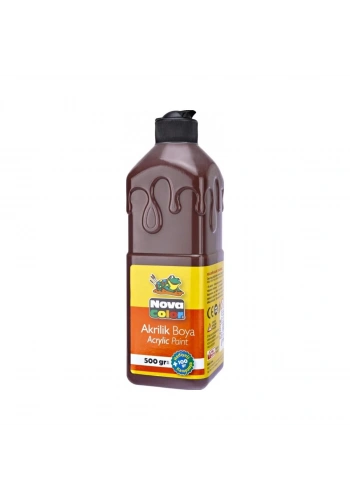 Nova Color Akrilik Boya 500gr 387 Kahve